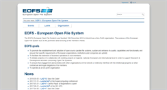 Desktop Screenshot of eofs.eu