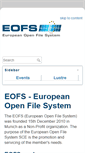 Mobile Screenshot of eofs.eu